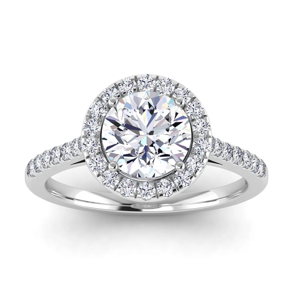Round-White Gold|Round|14K White Gold|18K White Gold|Platinum