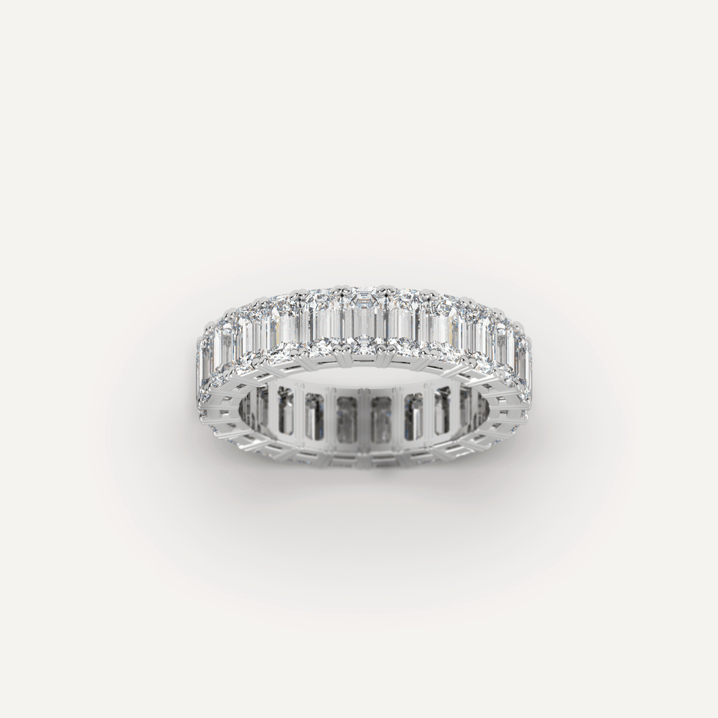 Eternity Emerald Diamond Full Eternity Band