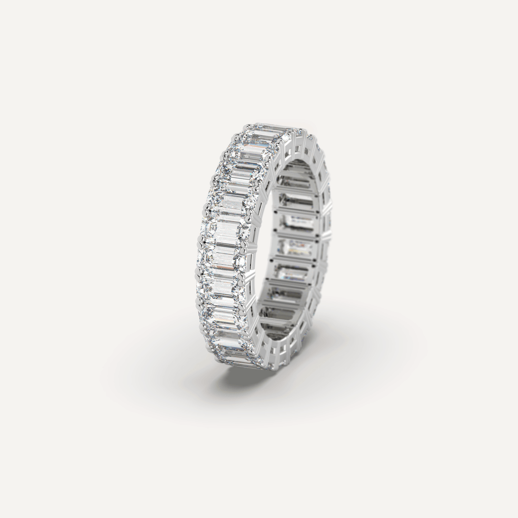 Eternity Emerald Diamond Full Eternity Band