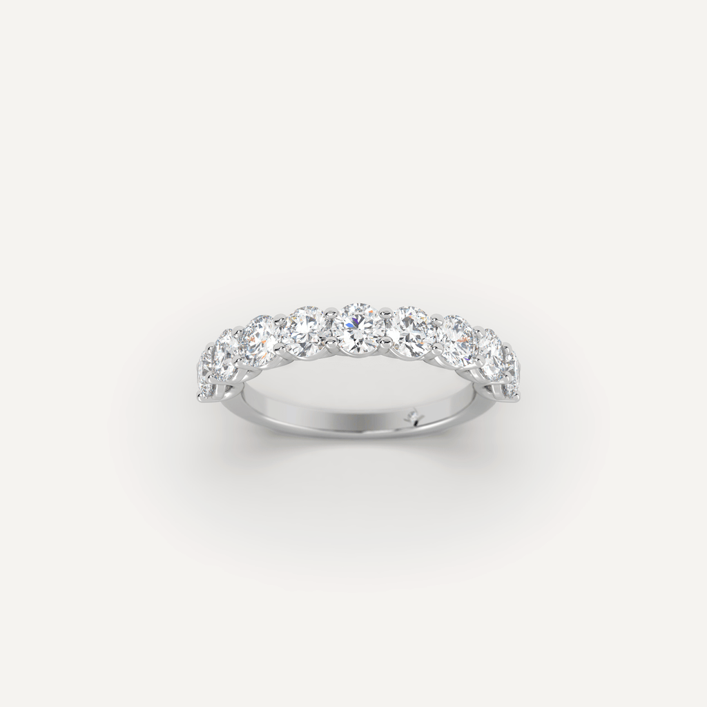 Eternity Round Diamond Semi Eternity Ring